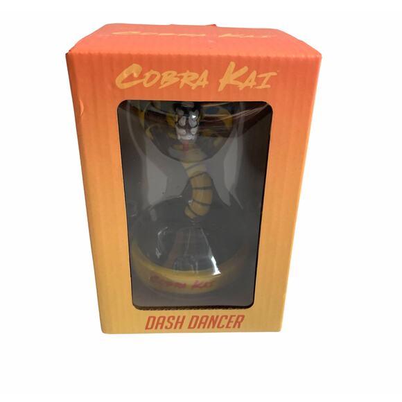 Cobra Kai Cobra Dash Dashboard Snake Dancer Bobble Figure 5" Karate Kid Figurine - Picture 5 of 13